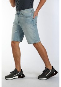 Resim Lee Cooper Elyo Erkek Jean Şort Mandıe Db Lıght-16630-Mandıe Db Lıght Açık Yeşil 