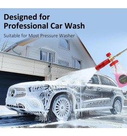 Resim Jo Moyner Hydro GT5 Foam Lance Köpük Yapıcı Aparat 1lt Köpük Aparatı Basınçlı Yıkama Makineleri Için Köpük Aparatı Foam Canon 