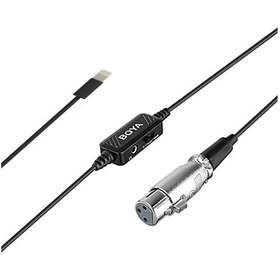 Resim Boya By Bca7 Xlr Mikrofon Apple Uyumlu iPhone Bağlantı Kablosu 