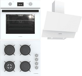Resim Termikel Ankastre Set (BO O6555C W BH P6194C W CH C6532C WW) 