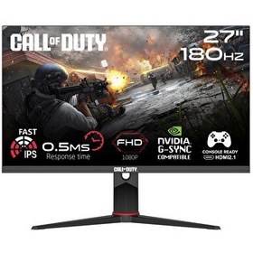 Resim Gameon Call Of Duty 27" FHD 180Hz 0.5ms Pivot FastIPS, HDMI 2.1 PS5 Uyumlu Siyah Oyuncu Monitörü 