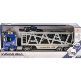 Resim Ctoys Müzik Ve Işıklı Oyuncak Çift Katlı Yük Kamyonu Py8831b 