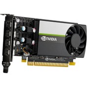 Resim PNY QUADRO VCNT1000-8GB-SB, T1000, 8GB, DDR6, 128Bit, Tek Fan, 4xMini DP, Ekran Kartı 