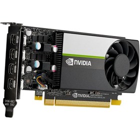 Resim PNY QUADRO VCNT1000-8GB-SB, T1000, 8GB, DDR6, 128Bit, Tek Fan, 4xMini DP, Ekran Kartı 