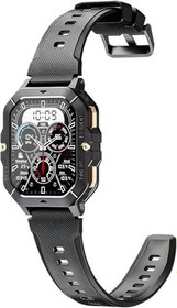 Resim Çeşithane Haino Teko SQ-18 Akıllı Saat – AMOLED Ekran, 10 Gün Pil Ömrü, 3 Kordonlu, Kablosuz Şarj Destekli Smart Watch (Black) 