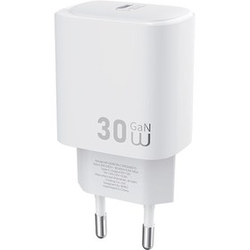 Resim Wiwu Wi-G008 Essen Serisi GaN Tech PD Hızlı Şarj Özellikli Şarj Başlığı 30W - Beyaz 