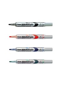 Resim Pentel Maxiflo Tahta Kalemi Set Sünger Ile Yuvarlak Uçlu Ince Diğer 
