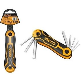 Resim İngco Çakı Tipi Allen Anahtar Seti 8´li HHK14081 