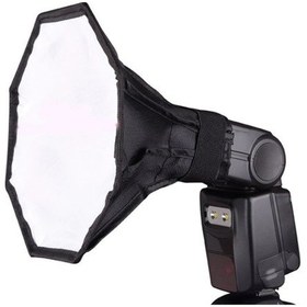 Resim Raypro Tepe Flaşları için 30 CM Sekizgen Octagon Flaş Softbox 