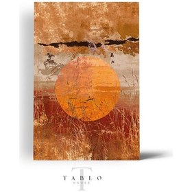 Resim Güneş Ahşap Tablo 4mm 