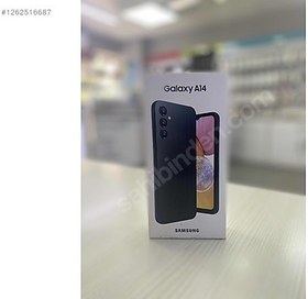 Resim Samsung A14 İkinci El TR | 128 GB | Siyah 