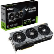 Resim Asus TUF-RTX4070TIS-O16G-GAMING NVIDIA GEFORCE RTX 4070 TI SUPER 16GB GDDR6X 256bit 2670MHz OC 2xHDMI 3xDP RGB DLSS3 EKRAN KARTI 