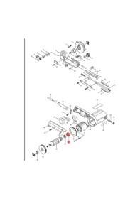 Resim Makita 9032 Rulman 627 Ürün Kodu 210023-2 