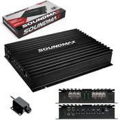 Resim Soundmax Sx-600.1d Oto Anfi Mono 4000 Watt 1 Kanal Bass Kontrol 