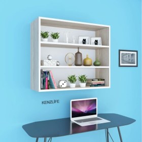 Resim Kenzlife mutfak dolabı ıtır 090.090.30 crd 2 raflı kapaksız ofis banyo kiler evrak kitaplık 
