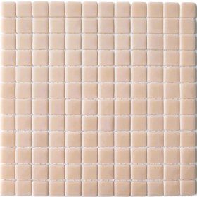 Resim Mutfak Tezgah Arası, Havuz, Banyo, Sauna, Spa, Iç ve Dekorasyonda Tüm Yüzeyler Için, 25X25 mm A. Yavruağzı 31.5X31.5 cm. Cam Mozaik. ( 1 M2 Fiyatıdır ) 