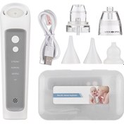 Resim Elekikli Burun Aspiratör Otomatik Burun Enayi Temizleyici Ler İçin Grey 