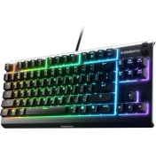 Resim Steelseries Apex 3 Tkl Türkçe Gaming Klavye Tenkeyless, 8 Bölge Rgb Aydınlatma Türkçe Qwerty 