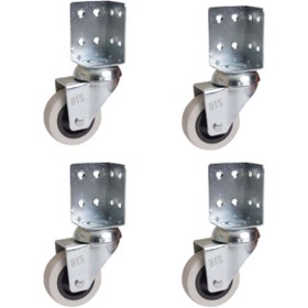 Resim Hts 331-l Köşe Tablalı 50x20 L Mobilyalı Teker 4 Adet 