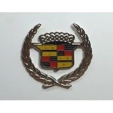 Resim Süslen Cadillac Metal Arma - Cadillac Saç Örgü Arma - Cadillac Logo Arma Etiketçilere (8 cm x 9 Cm) 