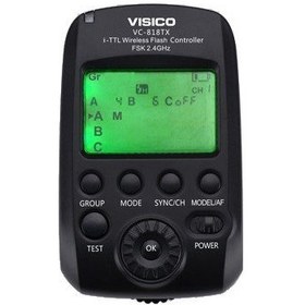 Resim Visico VC-818TX Ttl Sony Için (Visico 5 Tetikleyicisi) 