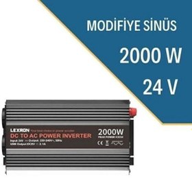 Resim Lexron 2000W-24V Modifiye Sinüs Inverter 