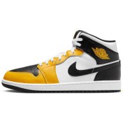 Resim Air Jordan 1 Mid Erkek Basketbol Ayakkabısı 