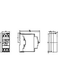 Resim Sıemens - 49-59 A Vida Bağlantılı Motor Koruma Şalteri - 3rv2031-4xa10 