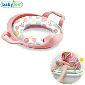 Resim BabyJem Mega Klozet Adaptörü Pembe - Pembe / STD 