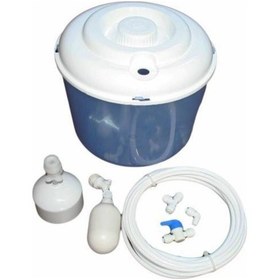 Resim Su Arıtma Hazneli Sebil Üstü Aparat 10 mt Hortum ve Bağlantı Parçaları Dahil 