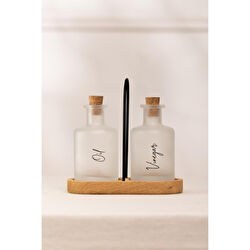 Resim Vigo Bambu Stantlı 2'li Yağlık-sirkelik Seti 200 Cc 