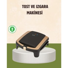 Resim Zero Land Storozal Tost Makinesi Isı Kontrollü 4 Dilim Kapasiteli 