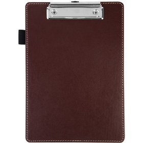 Resim 2K Sekreterlik,A5 Küçük Boy,Kapaksız,A5 Clipboard Vegan Suni Deri,17,5x24,5 cm.,Bordo 