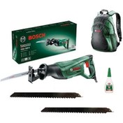 Resim Bosch PSA 700 E Tilki Kuyruğu + 3 Adet Bıçak + Sırt Çantası 