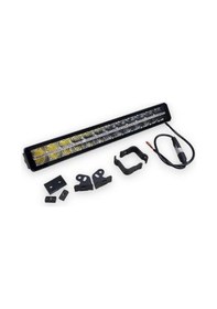 Resim 10v-30v Led Bar Off-road Ortası Gündüz Ledli Sarı-beyaz 550 Mm 