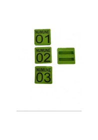 Resim Baltaş Büyükbaş Ve Küçükbaş Hayvan Boyunluk Numaratörü Yeşil 500 Adet 