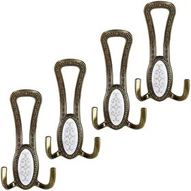 Resim Badem10 Nobel Portmanto Vestiyer Duvar Askısı Dolap Elbise Askılığı (4 Adet) 