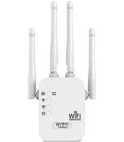 Resim Wi-fi Genişletici Tak Ve Çalıştır Geniş Kapsama Alanı Yüksek Hızlı 300mbps 2.4ghz Bant Kurulumu Kolay Wi-fi 