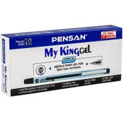 Resim 6405 My King Jel Kalem 12'li Kutu Siyah Pensan