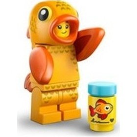 Resim Lego Minifigür 71051 Seri 28 - 03 Goldfish Costume 