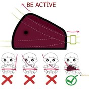 Resim BE ACTİVE Çocuk Emniyet Kemeri Düzenleyici Tutucu Çocuk Emniyet Kemeri Tutucu Ayarlayıcı Yavruağzı Renk 