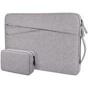 Resim Lemestar Macbook Uyumlu Pro Ve Dizüstü Bilgisayar Iç Çantası 13.3 İnç - Kaliteli, Hafif, Dayanıklı - Koyu Gri Ek Küçük Çanta İle 
