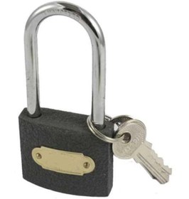 Resim Trı-moon Asma Kilit Gri Asma Kilit 50 Mm Uzun Kancalı 