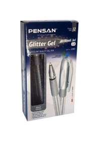 Resim Jely Glitter Simli Jel Kalem 12'li Çok Renkli 