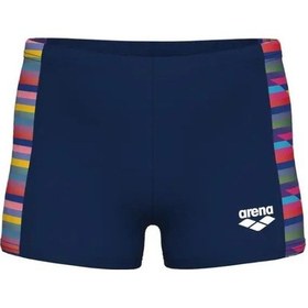Resim Arena Racing Stripe Erkek Çocuk Yüzücü Mayosu 009011750 Lacivert 