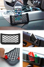 Resim BİTERSE Montaj Gerektirmeyen Pratik Telefon Ve Eşya Tutucu File 