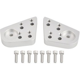 Resim Synodicmonth Motosiklet Gidon Yükseltici Adaptörü Gidon Yükseltme Kodu Bmw R1100rt R1150rt R1200rt R1100r R1150r İçin Yükseltici Koltuk 