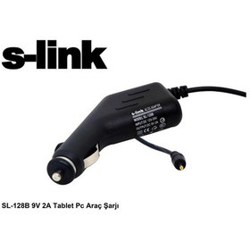 Resim S-Link Sl-128B 9V 2A Tablet Pc Araç Şarj Adaptörü 