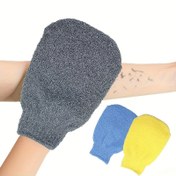 Resim 1/3 adet, Peeling Duş Eldivenleri, Masaj ve Vücut Temizleme, Vücut Temizleyici Banyo Aksesuarı, Tekrar Kullanılabilir Vücut Temizleyici 