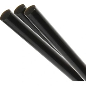 Resim Steweld Siyah Silikon Mum Çubuk Yapıştırıcı 100 Adet 